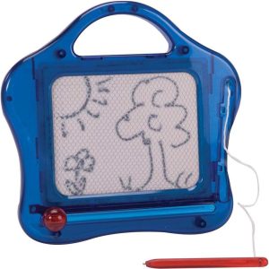 Schylling Mini Magnetic Sketch and Erase - Colors May Vary Novelty